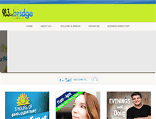 Tablet Screenshot of mybridgefm.com